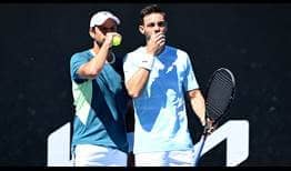 Horacio Zeballos y Marcel Granolllers se instalan en cuartos del Australian Open por primera vez como equipo.