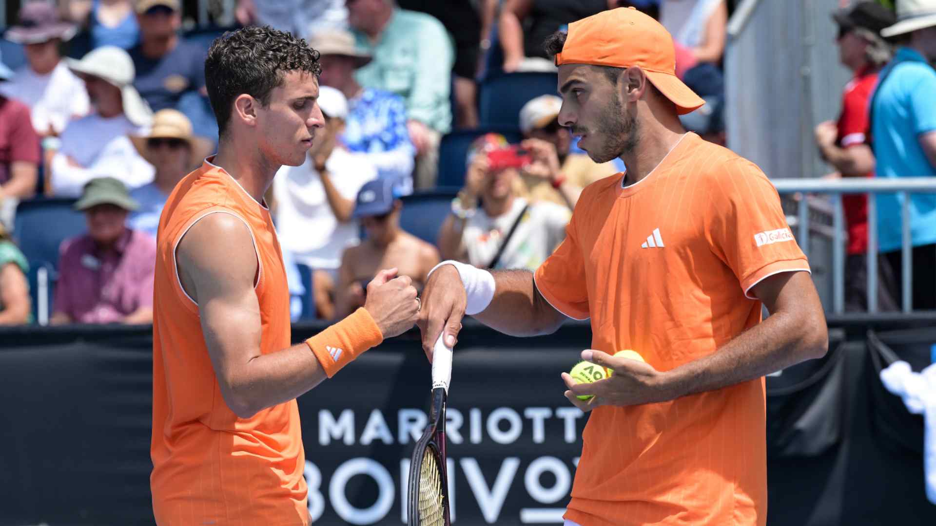 Juan Manuel y Francisco Cerúndolo nunca habían sido dúo en un 'main draw' del ATP Tour antes de Australia 2026.