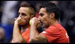 Viktor Troicki y Nenad Zimonjic lograron el punto decisivo ante Marc López y Pablo Carreño.