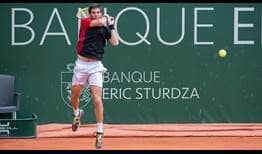 Federico Delbonis tiene un record de 6-2 en el Banque Eric Sturdza Geneva Open.