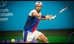Fernando Verdasco se enfrenta al favorito No. 4 Del Potro en semifinales del Intrum Stockholm Open.