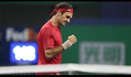 Roger Federer se mide ante David Goffin por un lugar en los Cuartos de final. 
