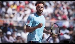 Jo-Wilfried Tsonga avanza a la primera final sobre arcilla de su carrera en el Open Parc Auvergne-Rhône-Alpes Lyon
