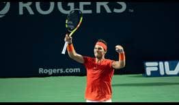 El No. 1 del mundo Rafael Nadal se presenta este sábado en semifinales del ATP World Tour Masters 1000 por sexta vez (3-2). 