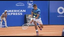Thiago Monteiro superó en Quito a Horacio Zeballos en el primer encuentro entre ambos en el ATP World Tour.