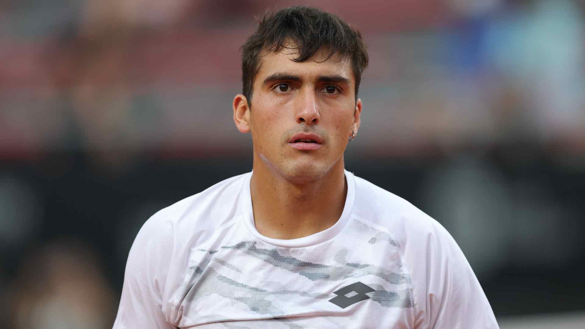 Román Burruchaga tiene récord de 1-2 en su carrera en cuadros principales del ATP Tour.