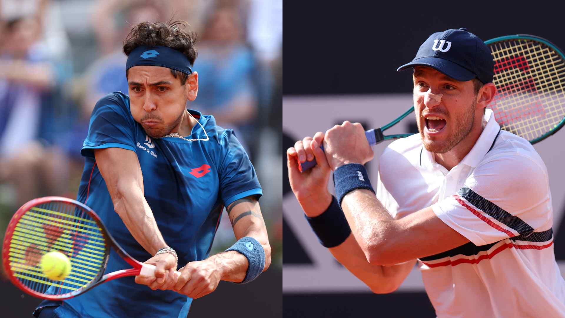 Nicolás Jarry (No. 17) y Alejandro Tabilo (No. 25) están entre los 25 mejores del PIF ATP Rankings.