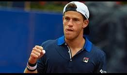 Diego Schwartzman avanzó a la segunda ronda en Barcelona y se medirá ante Thiem, a quien ha vencido las dos últimas veces.