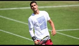 Carlos Alcaraz buscará ante Jan-Lennard Struff en 1ª ronda de Wimbledon 2022 su 2ª victoria ATP sobre césped.