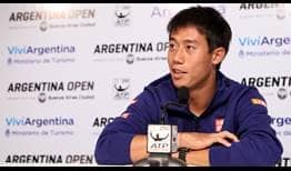 Kei Nishikori, the top seed in Buenos Aires, awaits the winner of the match between Diego Schwartzman or Facundo Bagnis in the second round.