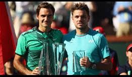Federer-Wawrinka-Indian-Wells-2017-Trophies