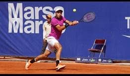 Borna Coric tops Albert Ramos-Vinolas in the Marrakech quarter-finals on Friday.