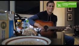 Vasek Pospisil gets creative with his song writing during time away from the court.