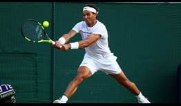 Rafael Nadal fought for nearly five hours against Gilles Muller on Monday at Wimbledon.