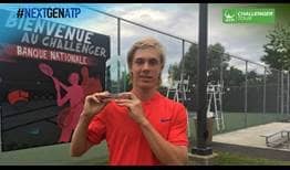 Denis Shapovalov claims his second ATP Challenger Tour title in Gatineau, Canada.
