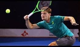 David Goffin advances to his fourth ATP World Tour semi-final of the season.