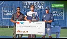 Cameron Norrie lifts his second ATP Challenger Tour trophy, emerging as the Tiburon champion.