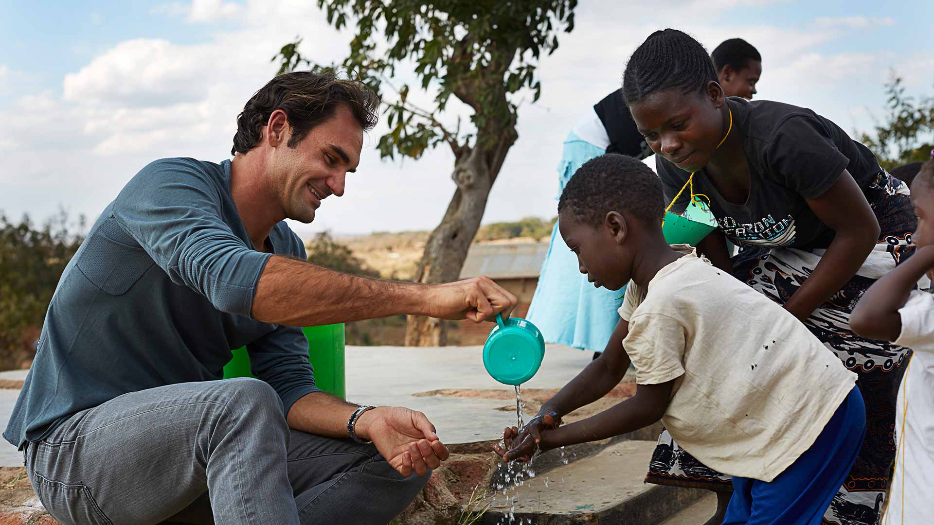 The Immeasurable Impact Of Roger Federer's Charity Work | ATP Tour | Tennis