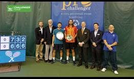 Tim Smyczek lifts his first ATP Challenger Tour trophy in two years, prevailing in Charlottesville.