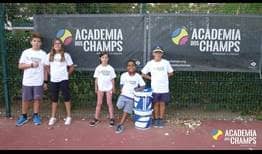Academia Dos Champs has held over 10,000 tennis lessons since 2009 and the 2018 ATP Aces for Charity grant will fund over 1,100 more.