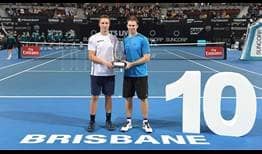 Henri Kontinen y John Peers levantan su primer título de la temporada 2018 en el Brisbane International presentado por Suncorp.