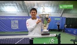 Kei Nishikori culmina un triunfal regreso al tenis profesional levantando el título en el ATP Challenger Tour de Dallas.
