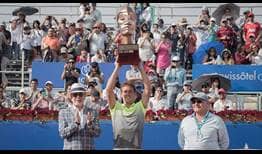 Roberto Carballés Baena levanta su primer título ATP World Tour en Quito.