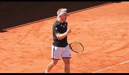 #NextGenATP Alejandro Davidovich Fokina celebrates his first-round win at the ATP Challenger Tour event in Marbella, Spain.