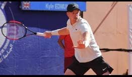 Kyle Edmund desborda a Radu Albot para alcanzar los cuartos de final del Grand Prix Hassan II de Marrakech.