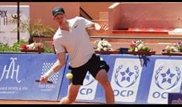 Kyle Edmund defeats Richard Gasquet to reach his first ATP World Tour final at the Grand Prix Hassan II on Saturday.