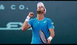 Steve Johnson advances to the Houston final for a second straight year.
