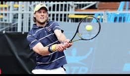 No. 8 seed Andreas Seppi is into his second quarter-final of the season after eliminating veteran Russian Mikhail Youzhny in Budapest.