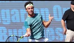 Marco Cecchinato reaches his first ATP World Tour final at the Gazprom Hungarian Open on Saturday.