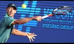 John Millman saves three match points to reach his first ATP World Tour final at the Gazprom Hungarian Open on Sunday.