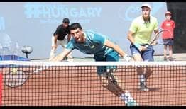 Croatian Franko Skugor and Brit Dominic Inglot earn their first ATP World Tour title together on Sunday at the Gazprom Hungarian Open.