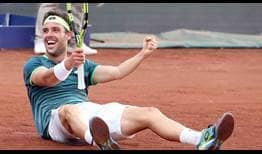 Marco Cecchinato will rise inside the Top 60 of the ATP Rankings on Monday, after beating John Millman to win the Gazprom Hungarian Open.