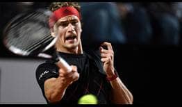 Alexander Zverev advances to his fifth ATP World Tour Masters 1000 final after defeating Marin Cilic in Rome Saturday evening.