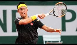Roland-Garros-2018-Nishikori-Practice