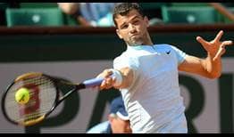 Dimitrov Roland Garros 2018 Day 1