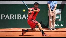 Fognini Roland Garros 2018 Day 7