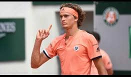Zverev Roland Garros 2018 Day 8