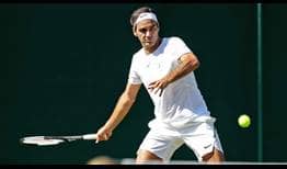 Federer-Wimbledon-2018-Forehand-Practice