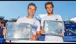 Daniele Bracciali y Matteo Berrettini lograron su primer título como pareja en el J. Safra Sarasin Swiss Open Gstaad. 