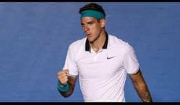 El argentino Juan Martín del Potro mantiene la esperanza de conseguir un doblete en México esta temporada.