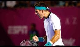 Juan Martín del potro supera a Damir Dzumhur para alcanzar la final en Los Cabos.