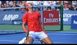 Rafael Nadal ruge después de lograr su corona 33 de categoría ATP World Tour Masters 1000.