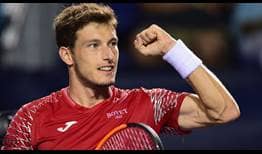 Pablo Carreño Busta gana ante Peter Gojowczyk su segundo partido del día en Winston Salem y avanza a cuartos de final.