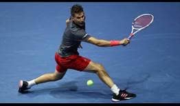 Dominic Thiem supera a Roberto Bautista Agut en las semifinales del St. Petersburg Open.