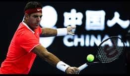 Juan Martín del Potro avanzó este miércoles a los cuartos de final de Pekín.