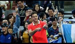 Juan Martín del Potro iguala a José Luis Clerc como segundo argentino con más finales individuales (35) en el ATP World Tour.